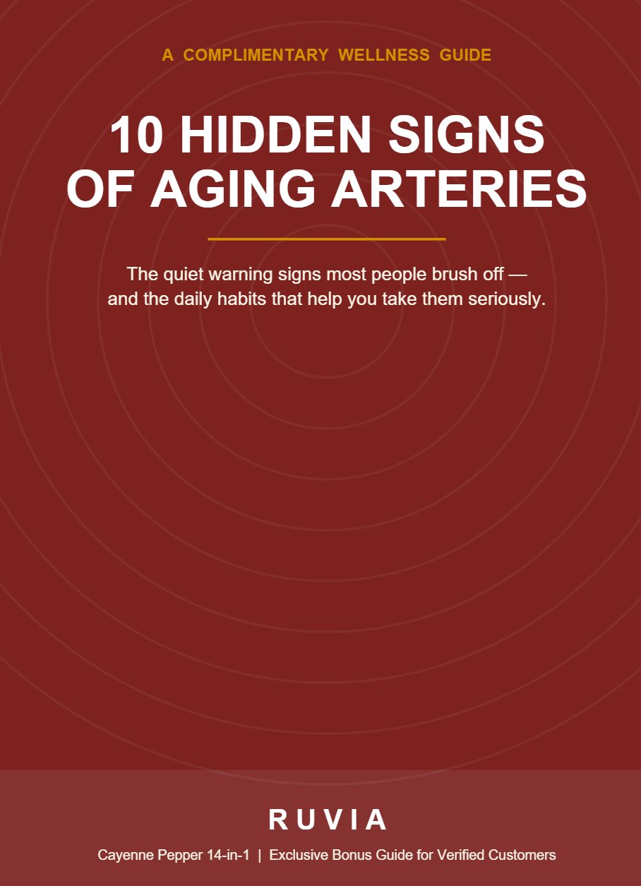 10 Hidden Signs of Aging Arteries Ebook